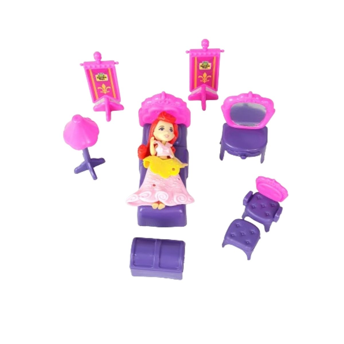 Castelo Princesa Judy Com Boneca E Acessórios - Samba Toys Castelo Princesa Judy Com Boneca E Acessórios - Samba Toys